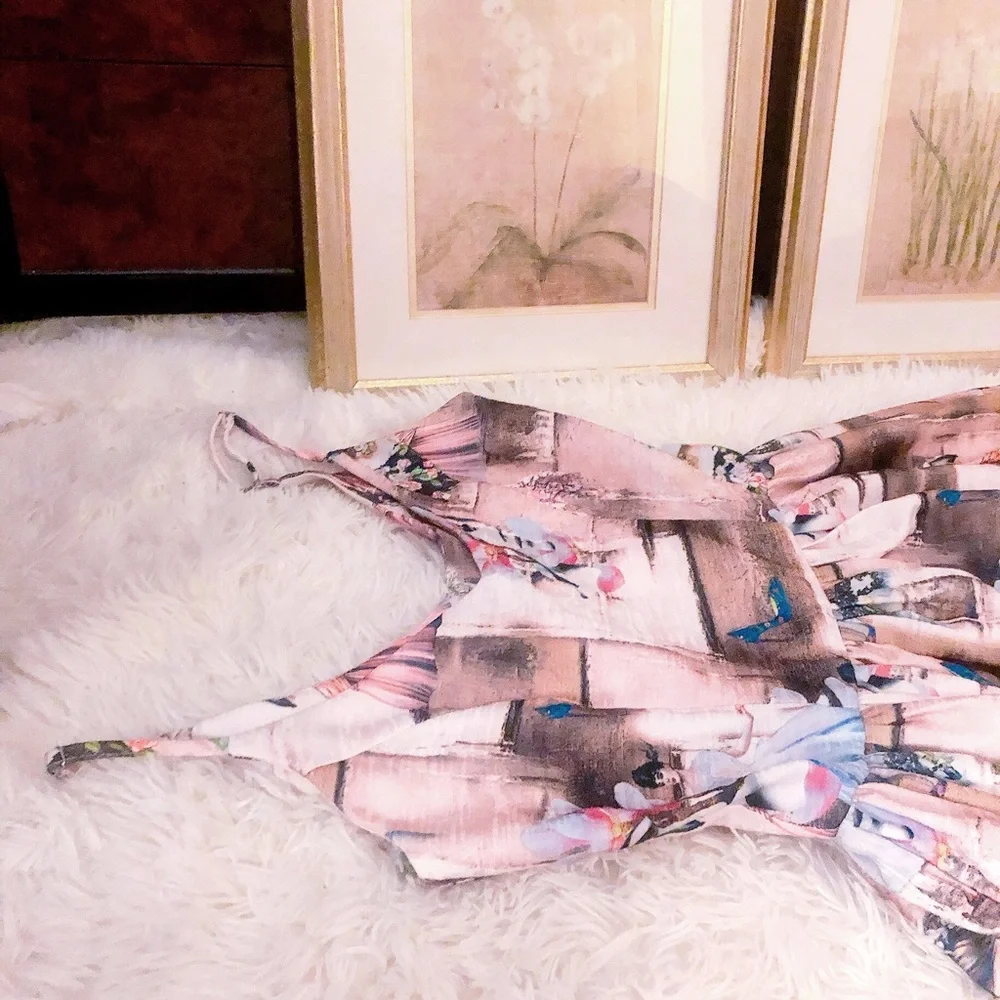 Super rare Tatyana Leading Ladies of Film Novelty Print Dress - Picture 8 of 13